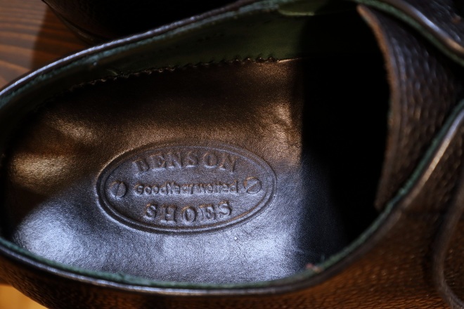BENSON SHOES（ベンソンシューズ）って知ってる？モロッコ産の本格革靴 